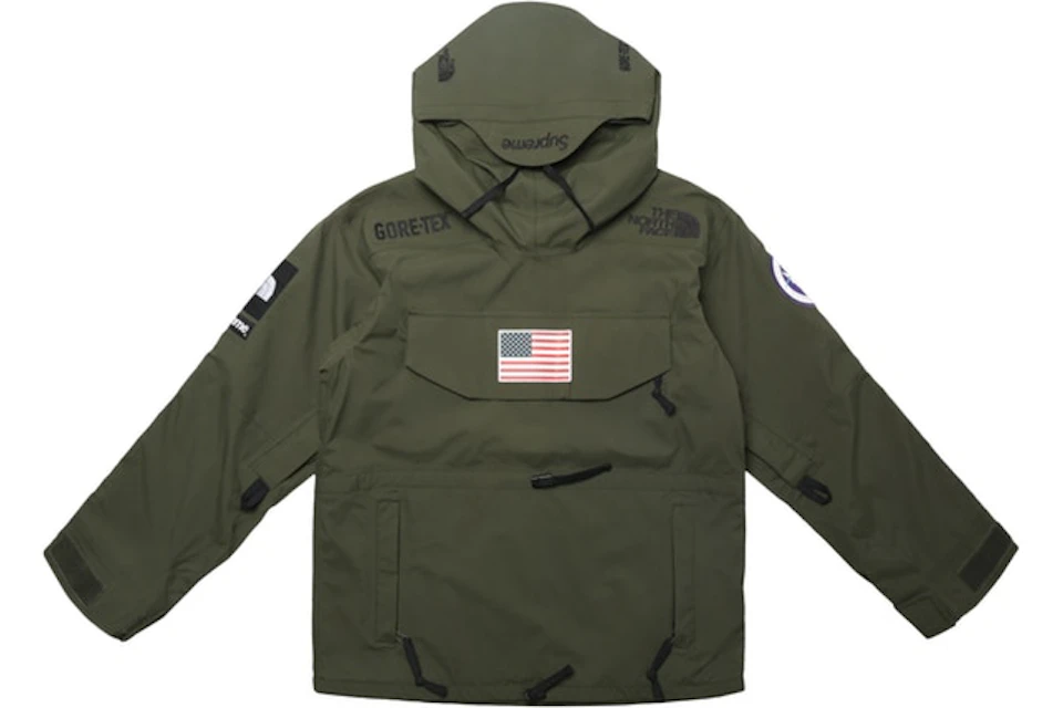 Supreme The North Face Trans Antarctica Expedition Pullover Jacket Olive