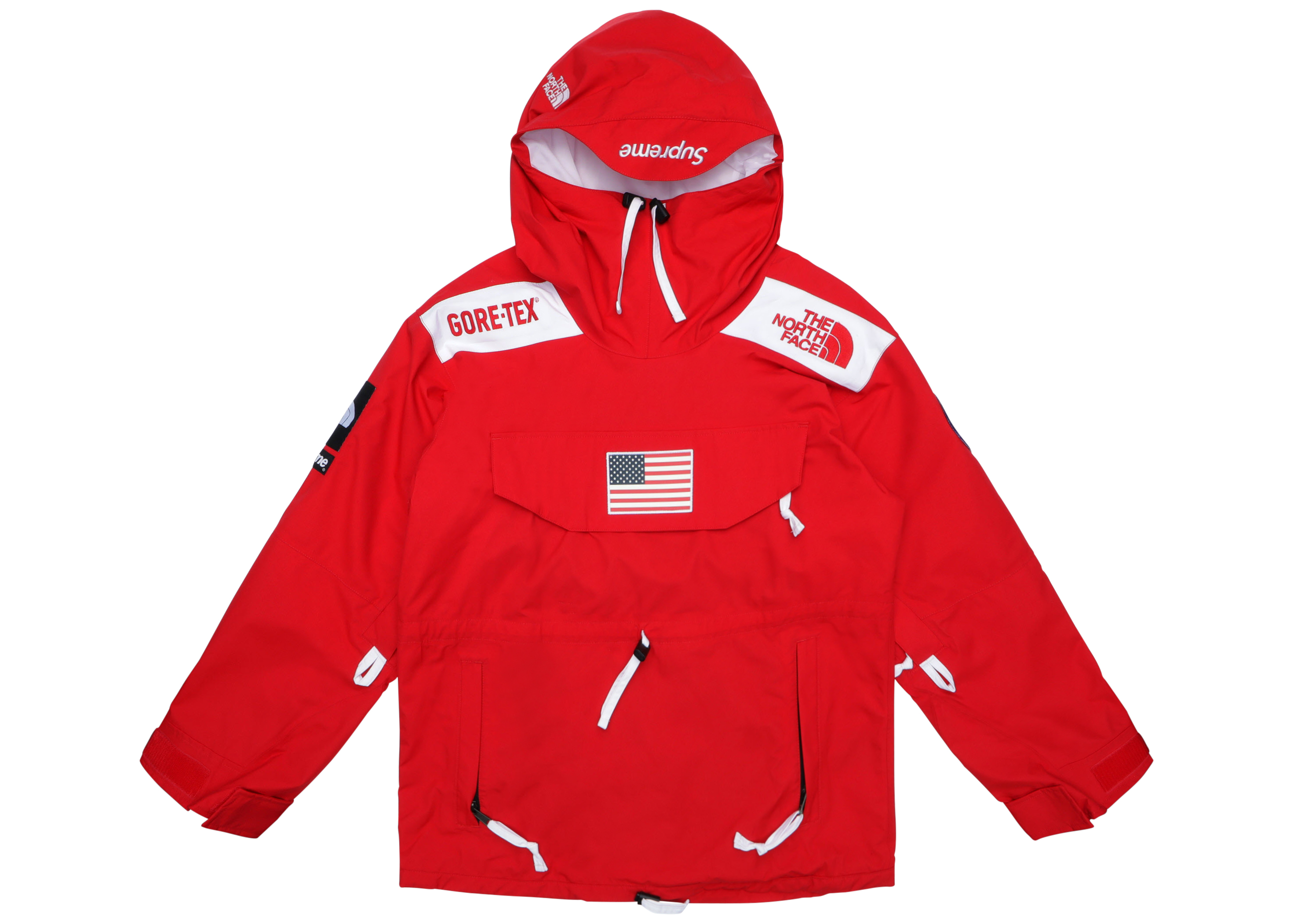 Supreme The North Face Trans Antarctica Expedition Pullover Jacket Red