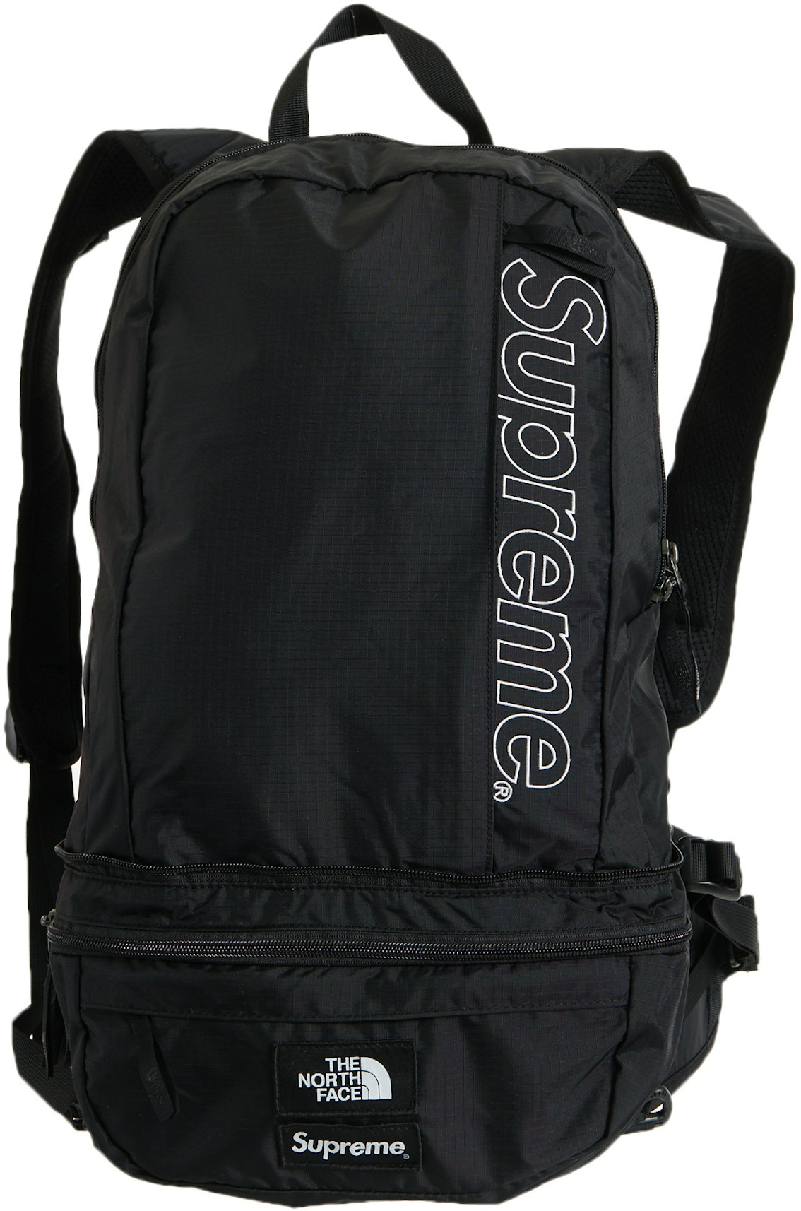 Supreme North Face Convertible Backpack And Bag Black - SS22 ES