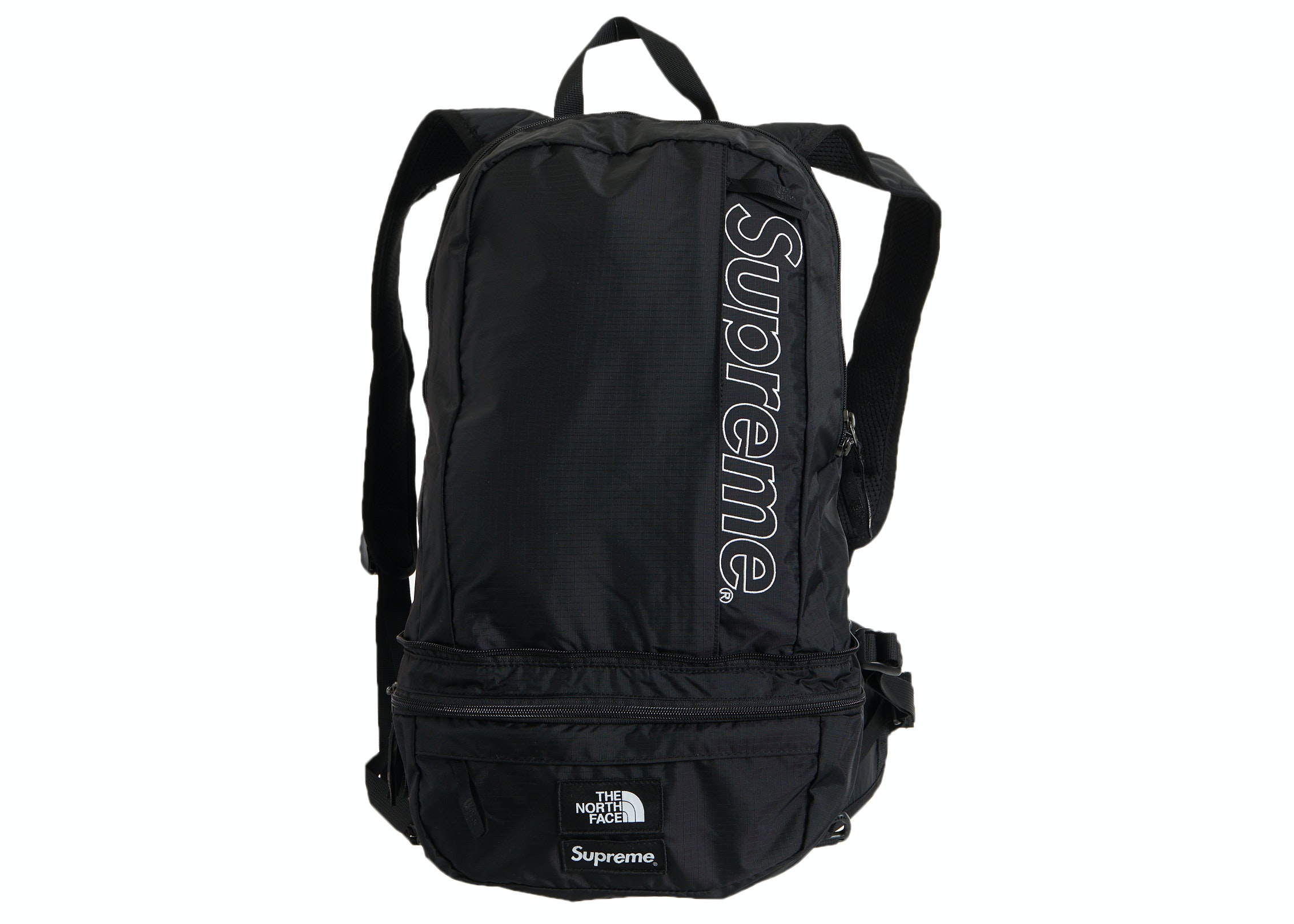 Supreme The North Face Trekking Convertible Backpack And Waist Bag Black -  SS22 - CN