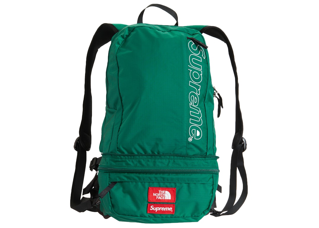 Pre-owned Supreme The North Face Trekking Convertible Backpack And Waist Bag Dark Green