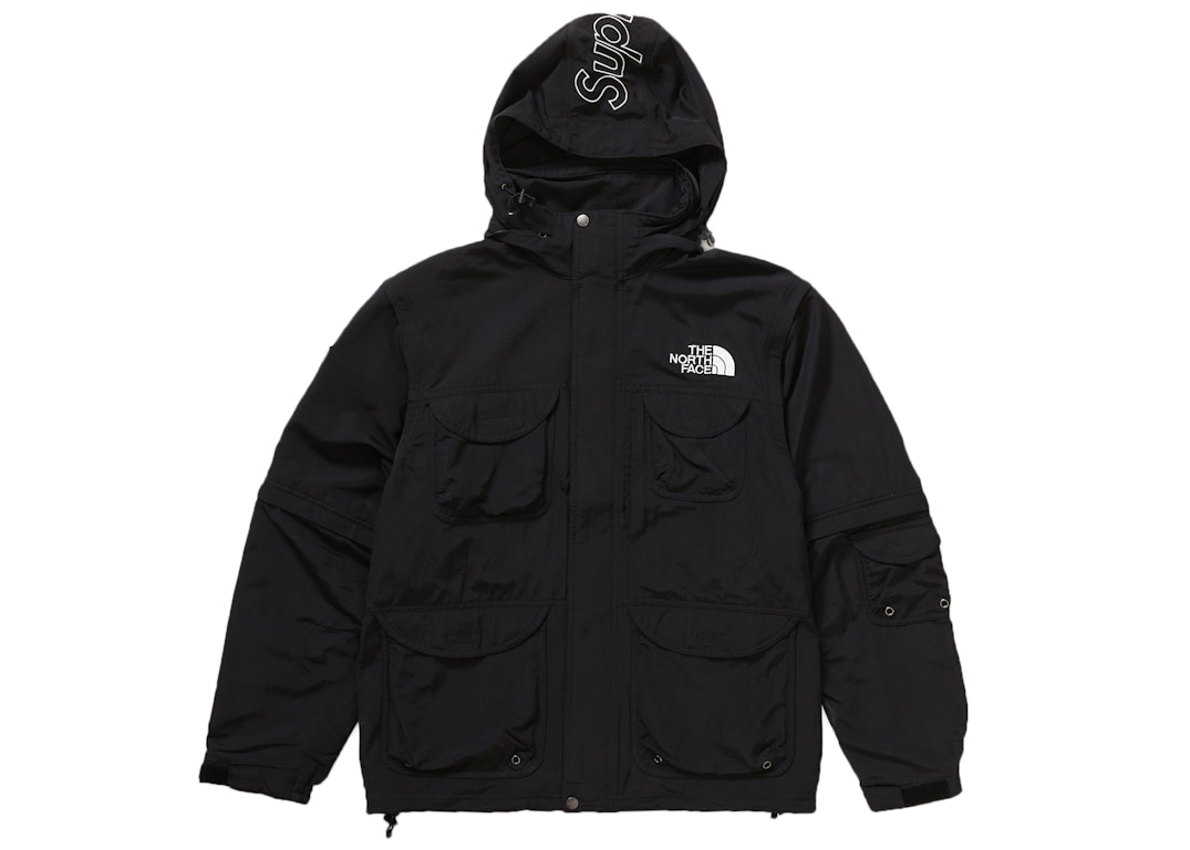 Pre-owned Supreme The North Face Trekking Convertible Jacket Black