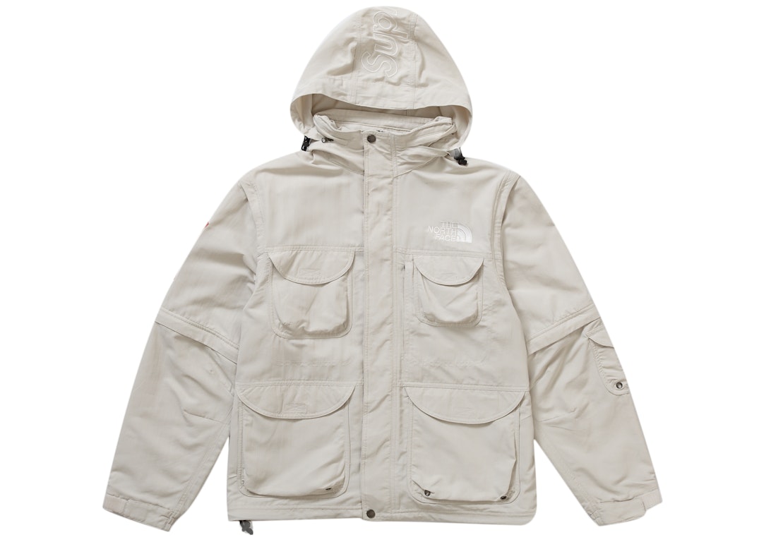 Pre-owned Supreme The North Face Trekking Convertible Jacket White