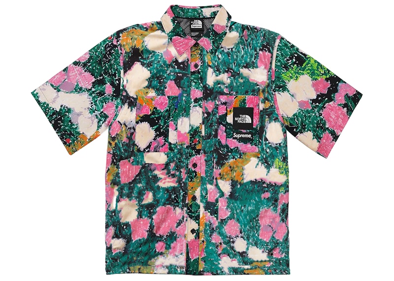 Supreme The North Face Trekking S/S Shirt Flowers