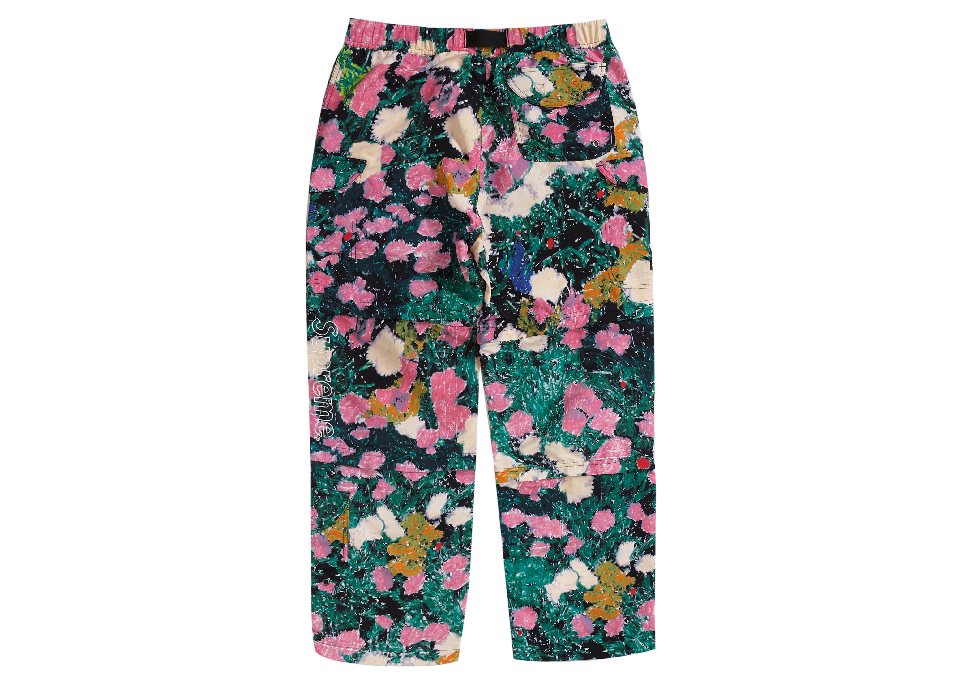 Supreme The North Face Trekking Zip-Off Belted Pant Flowers Men's - SS22 -  US