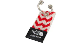 Supreme The North Face Woven Keychain Red