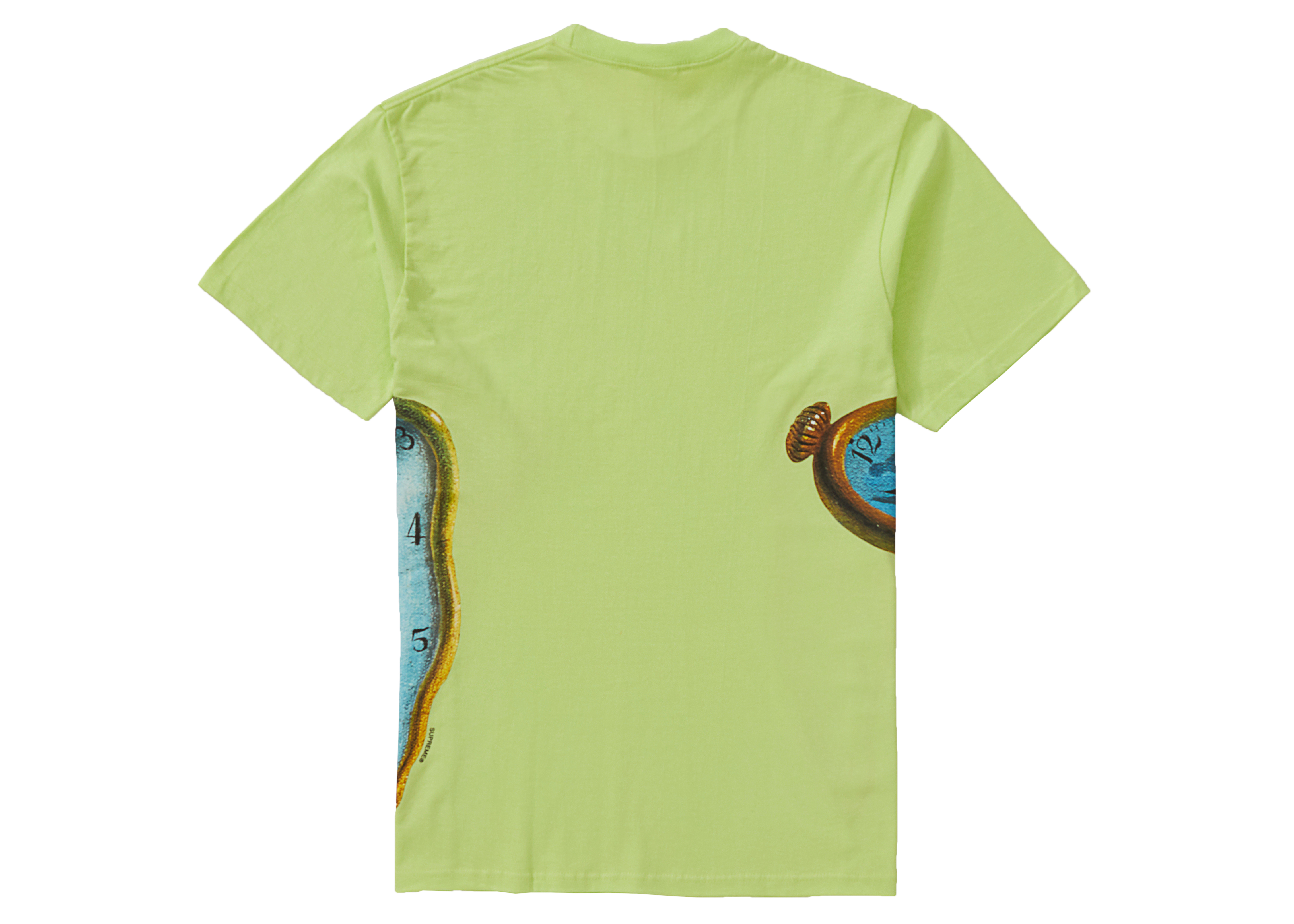 Supreme The Persistence Of Memory Tee Neon Green