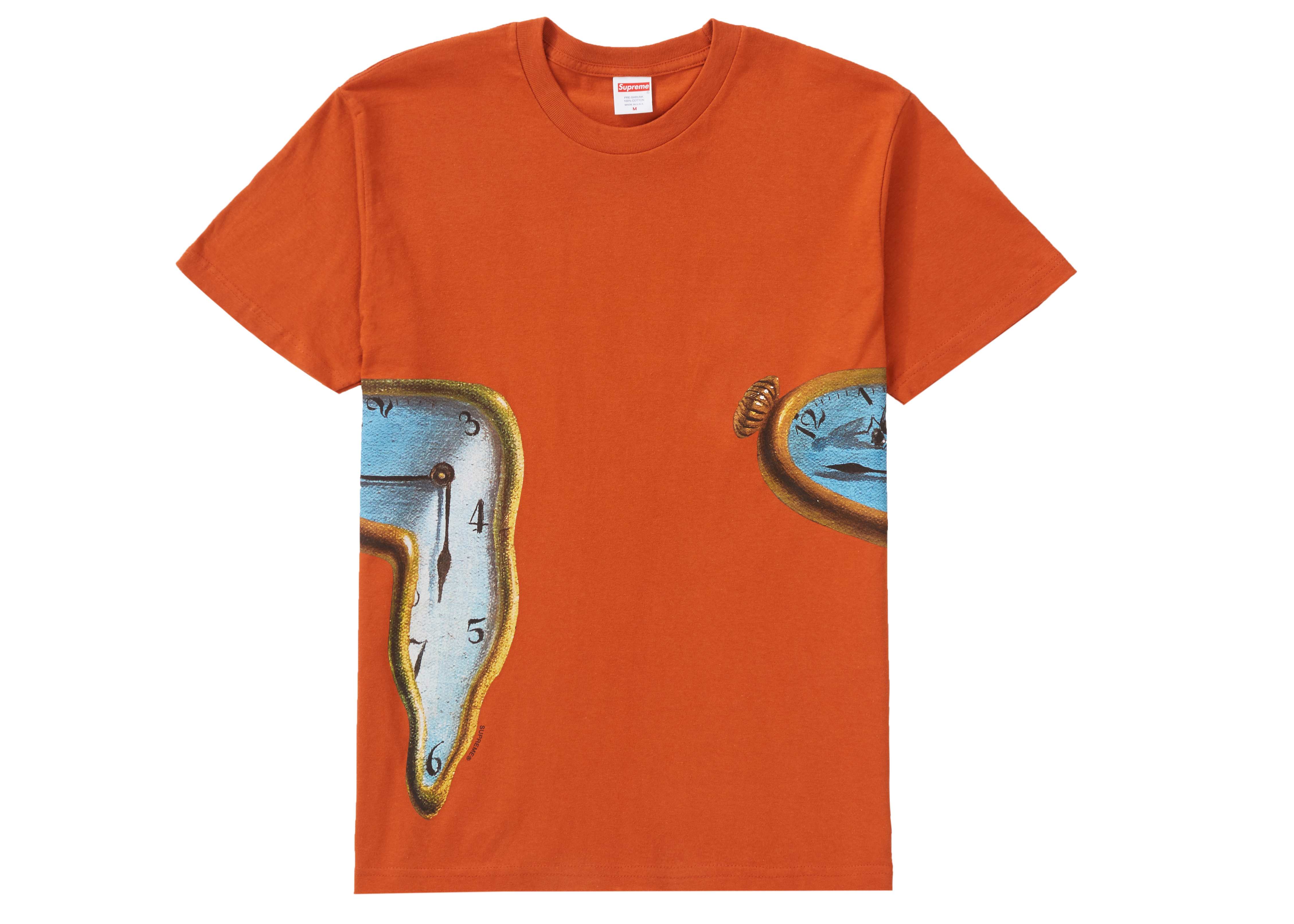 Supreme The Persistence Of Memory Tee Rust Men's - SS19 - US