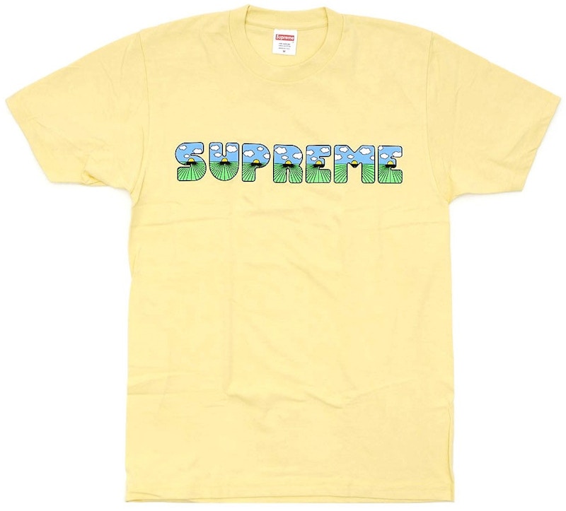 Supreme The Shit Tee Light Yellow