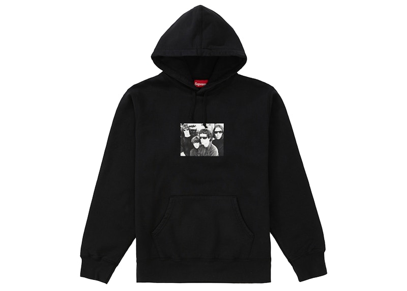 Supreme The Velvet Underground Hooded Sweatshirt Black Men's