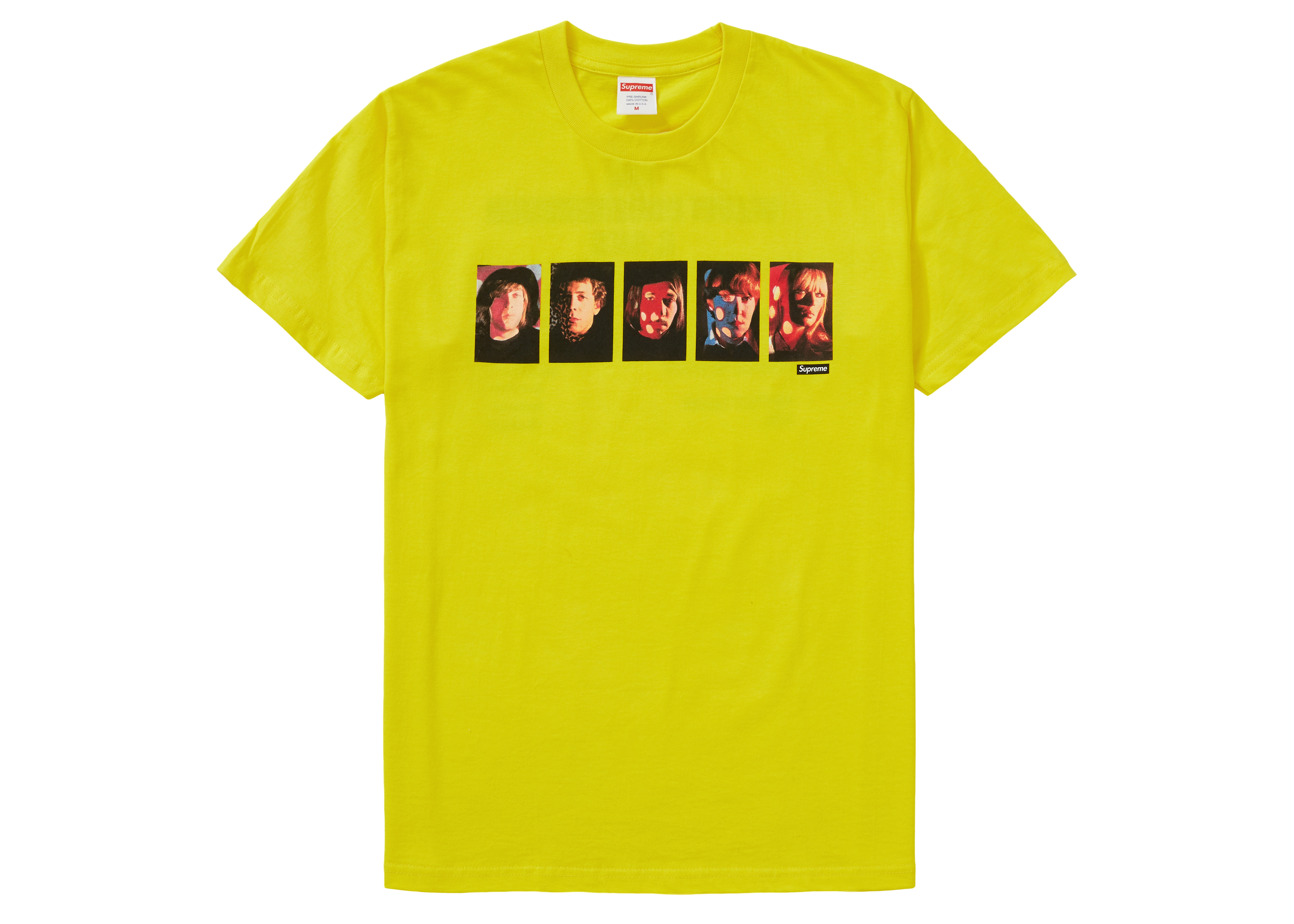 Supreme The Velvet Underground & Nico Tee Yellow