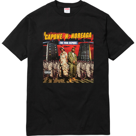 supreme　Capone-N-Noreaga the war Tee Tシャツ/カットソー(半袖/袖なし) トップス メンズ 逆輸入