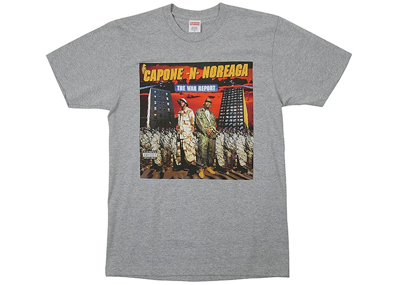 Supreme war report tee Clearance