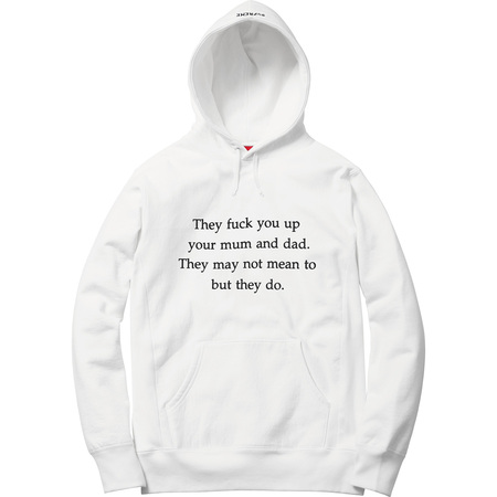 Supreme They Fuck You Up Hoodie White メンズ - FW16 - JP