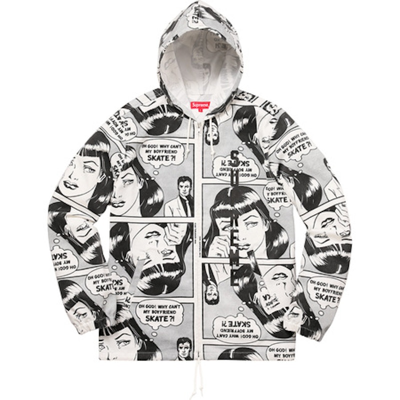 Supreme Thrasher Boyfriend Hooded Jacket White Men's - SS17 - US