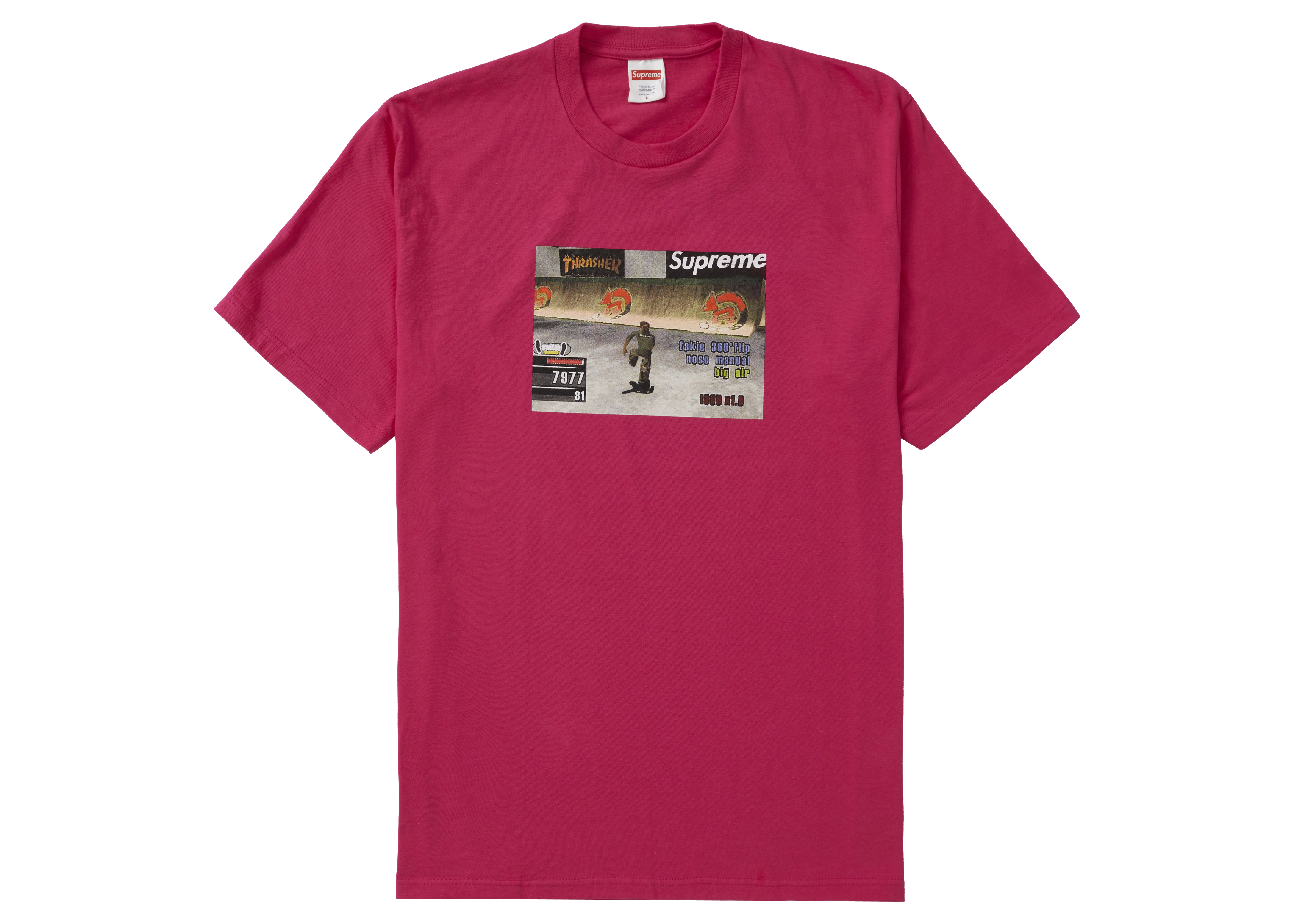 最終値下げ Supreme®︎⁄Thrasher®︎ Tee Royal Lサイズ Game - Tシャツ⁄カットソー(半袖⁄袖なし)