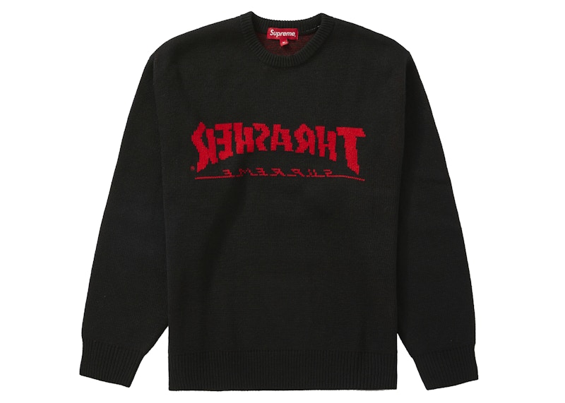 Supreme Thrasher Sweater Black