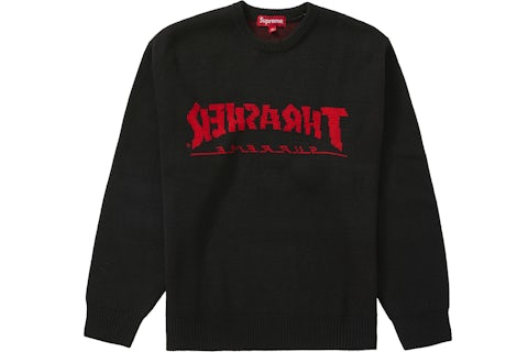 Thrasher Pull Sweat Trasher Noir Pull Trasher Rouge Pull Supreme