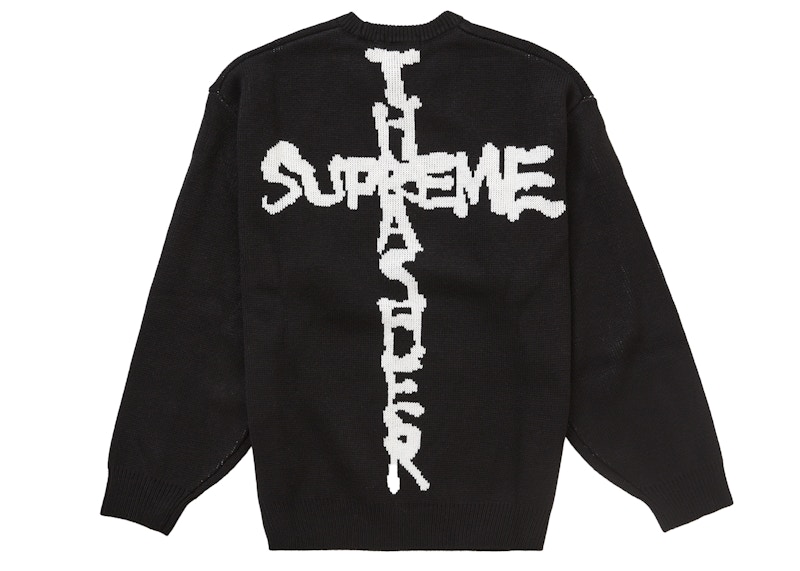 Supreme Thrasher Sweater (FW24) Black Men's - FW24 - US