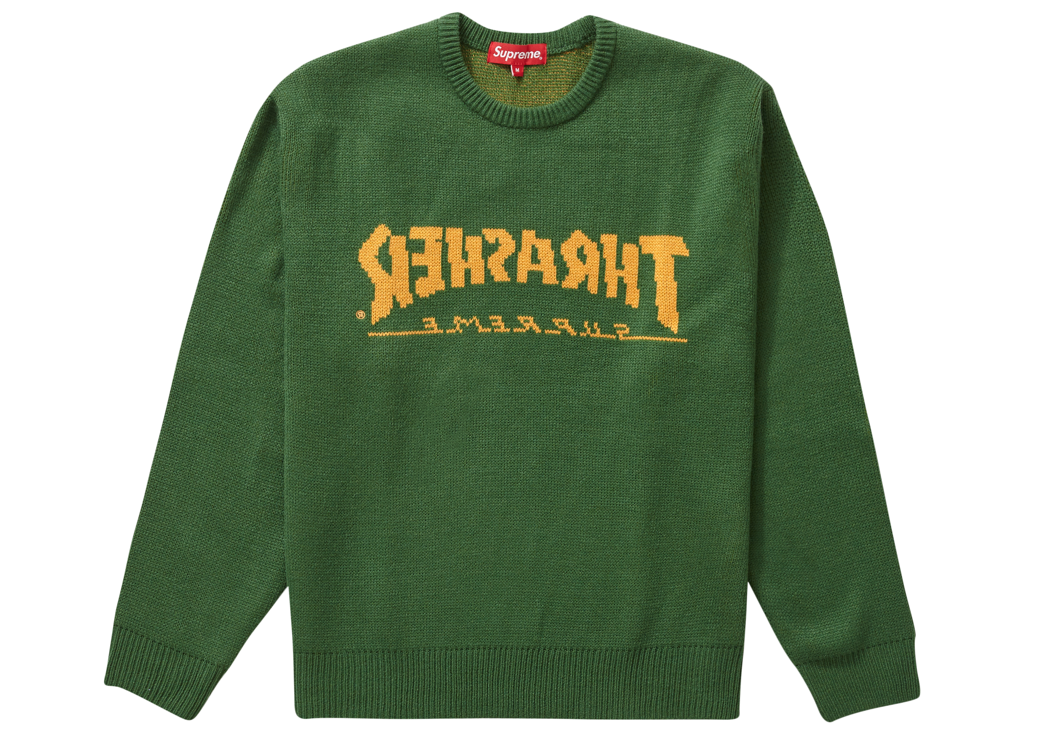 Supreme Thrasher Sweater Green