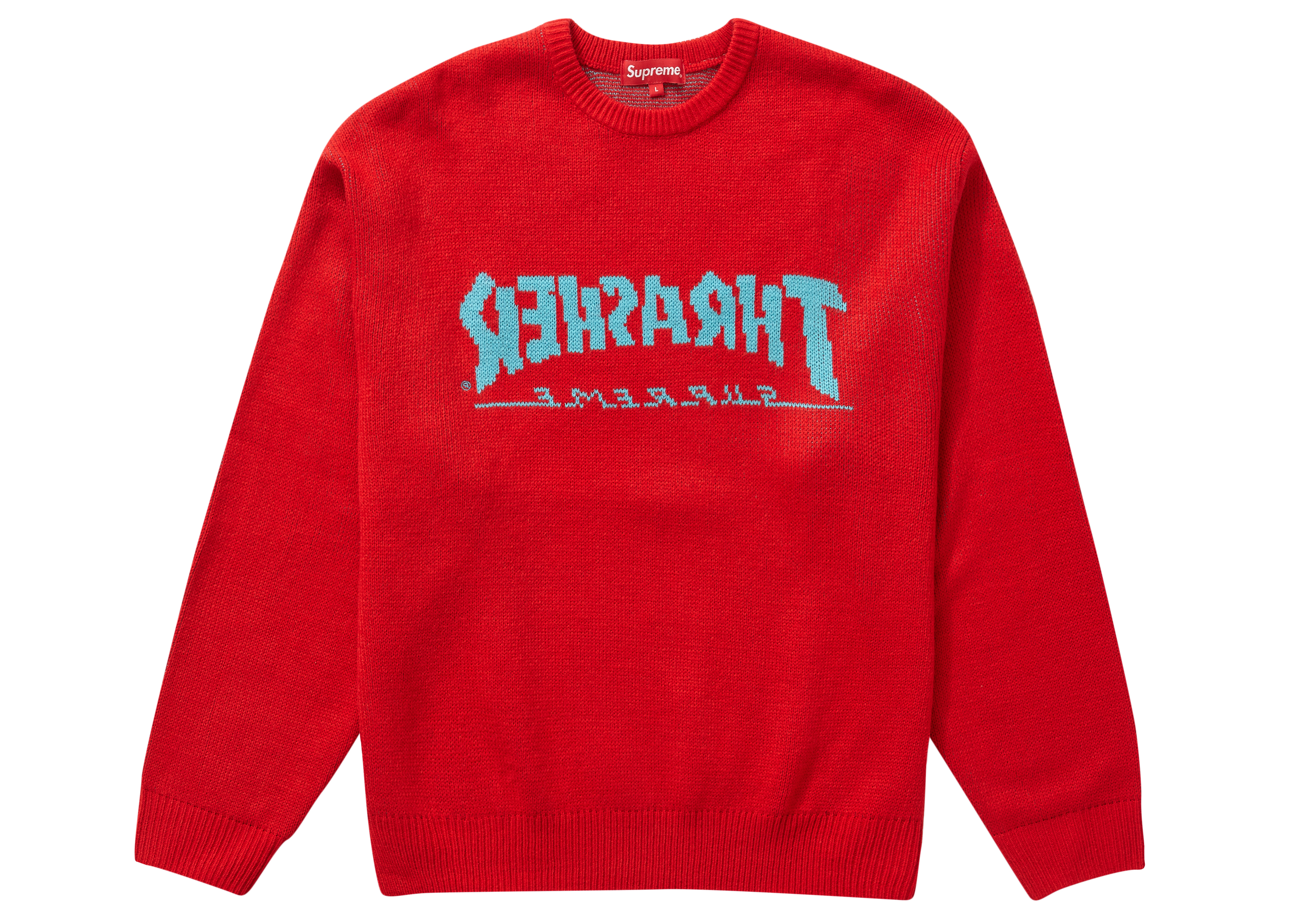 最大47%OFFクーポン Supreme Thrasher Sweater Red XL スラッシャー ai