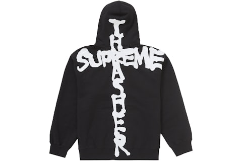 Supreme Sudadera con capucha y cremallera Thrasher Negro Hombre