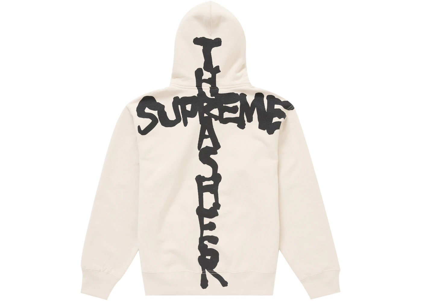 Supreme Thrasher Zip Up Hooded Sweatshirt Stone Men's FW24 US