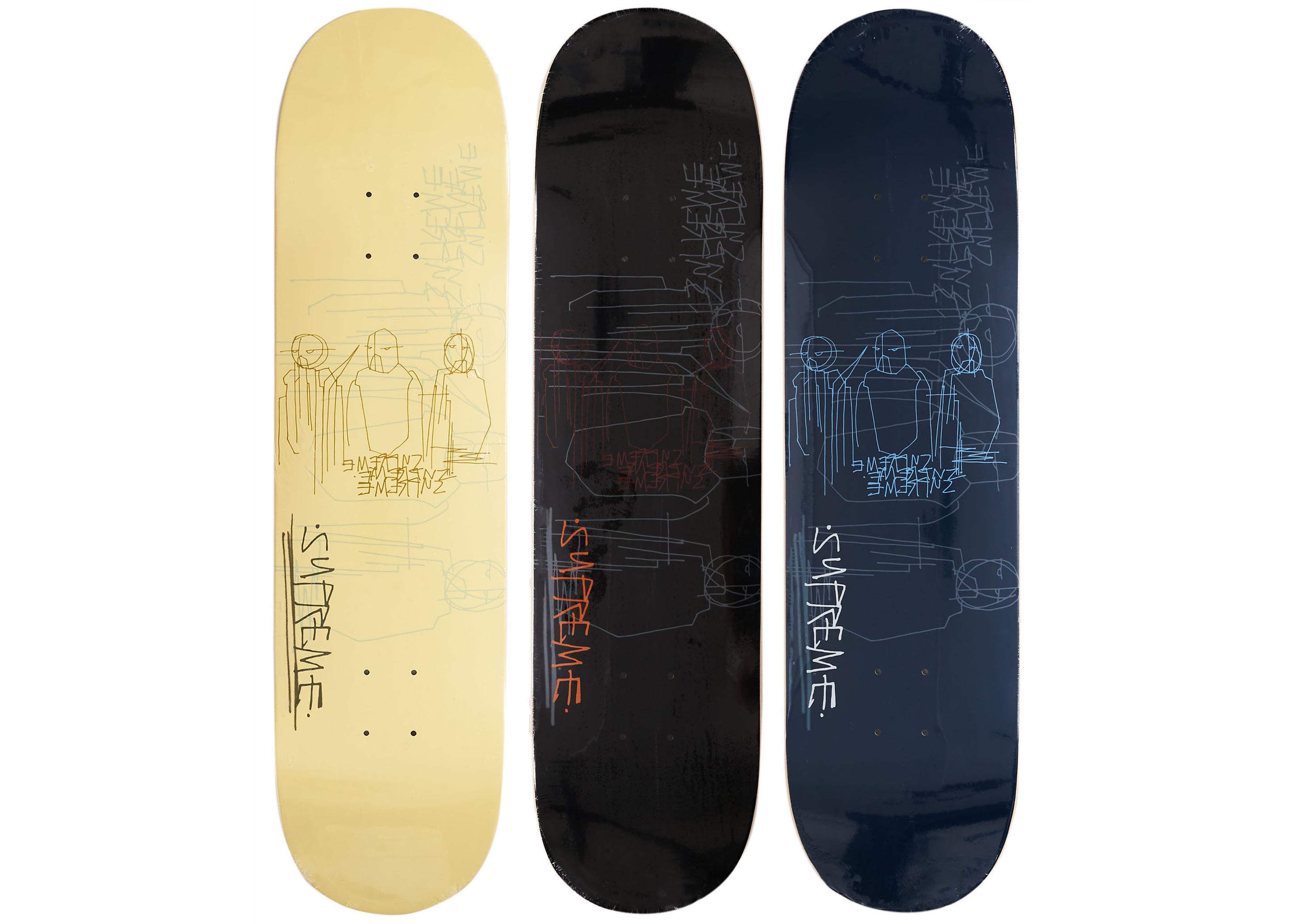 Supreme Three Kings Skateboard Set Multicolor - SS23 - US