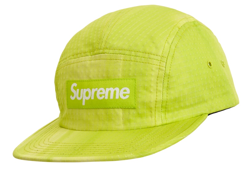 Supreme Tie Dye Ripstop Camp Cap Lime