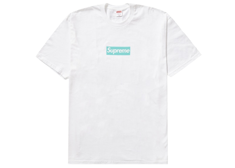 新品未使用] Supreme×TIFFANY コラボ.ボックスロゴTシャツ-