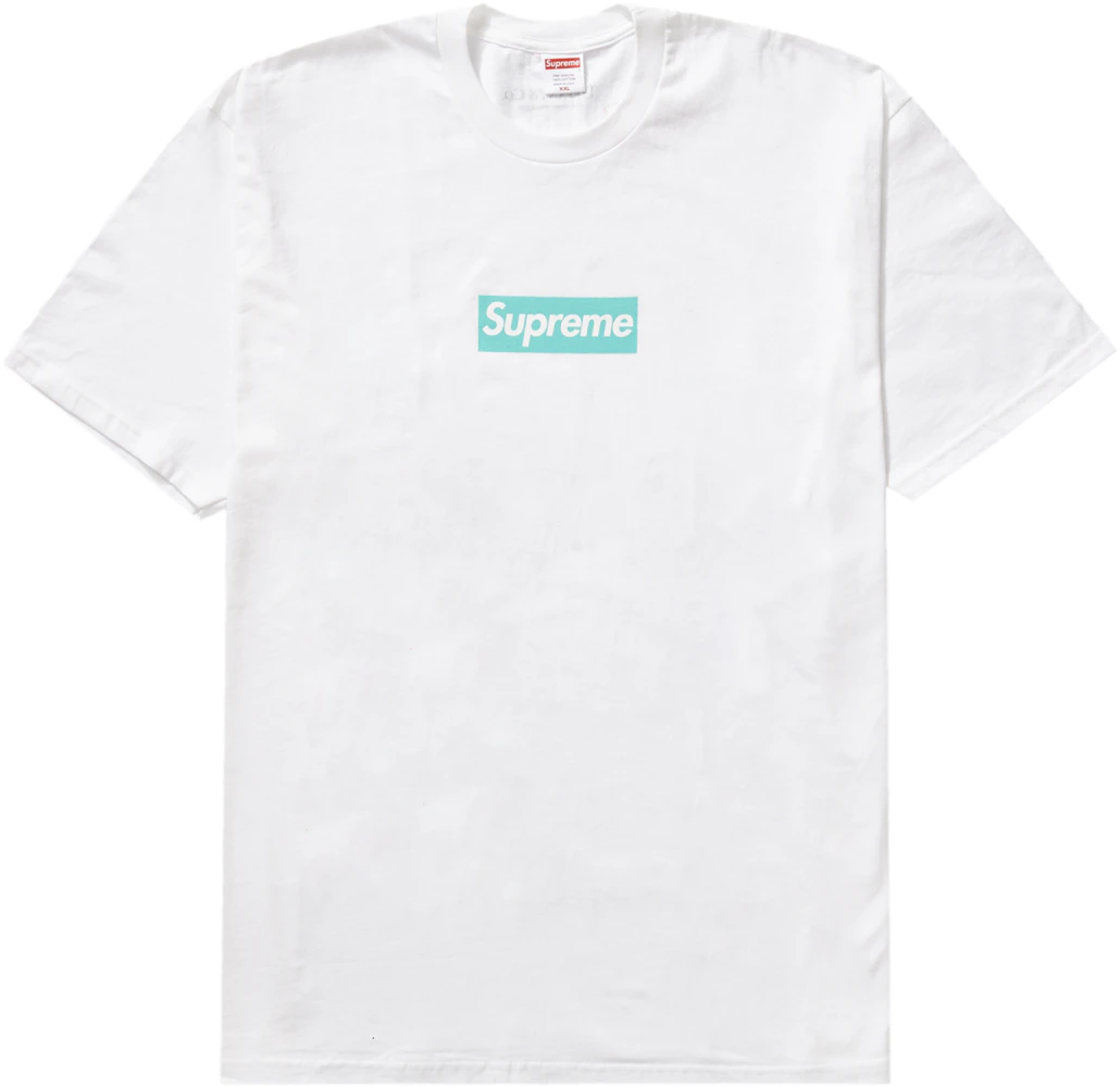 Supreme Supreme X Tiffany & Co Box Logo Tee White