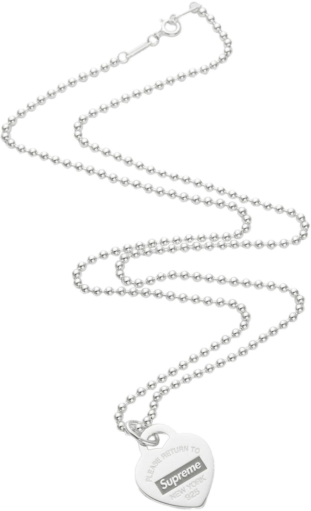Tiffany & Co Return to Tiffany Heart Padlock Necklace Pendant