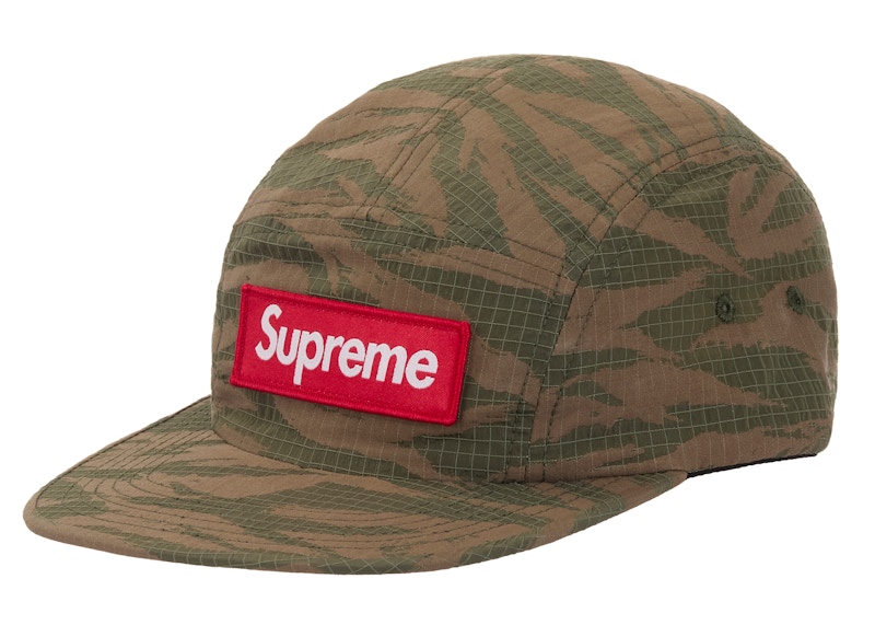帽子 supreme Tiger Camo Ripstop Camp Cap Supreme Tiger Camo Ripstop Camp Cap Olive - SS26 - US