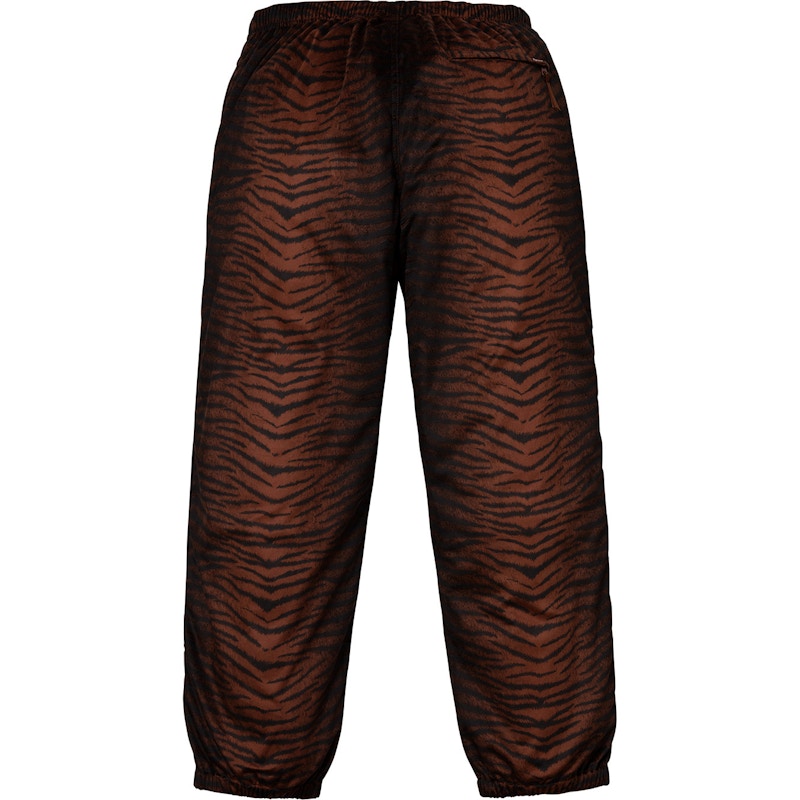 Supreme Tiger Stripe Track Pant Brown Men's - SS18 - US