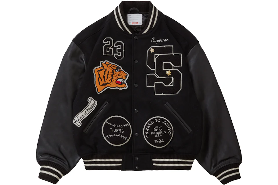 Supreme Tiger Varsity Jacket Black ç·è£
- FW23 - CN