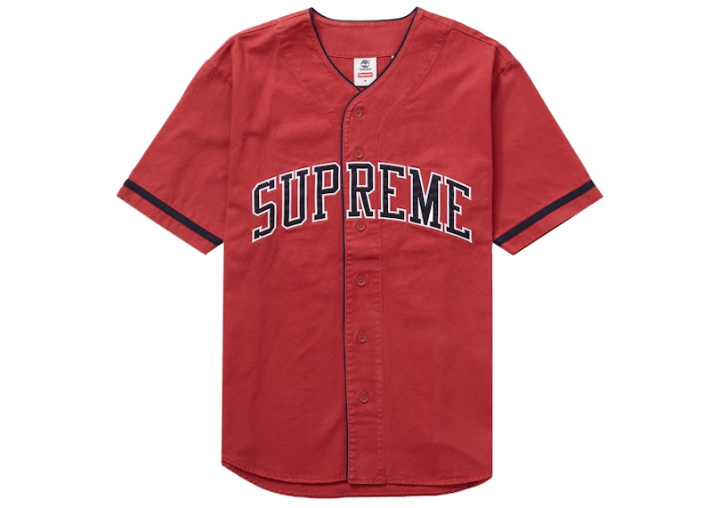 Supreme Timberland Baseball Jersey s-