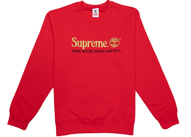 Supreme Timberland Crewneck Natural Men's - SS20 - US