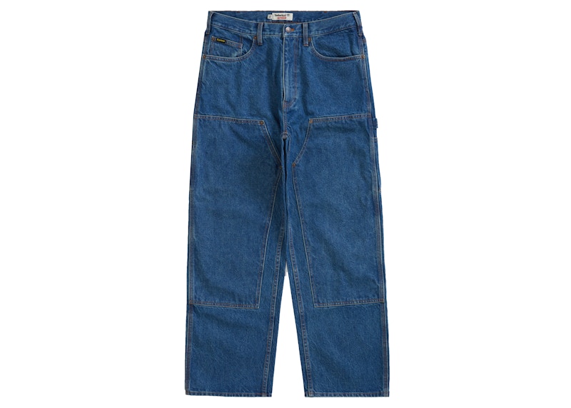 Supreme TimberlandDouble Knee Pant Blue-