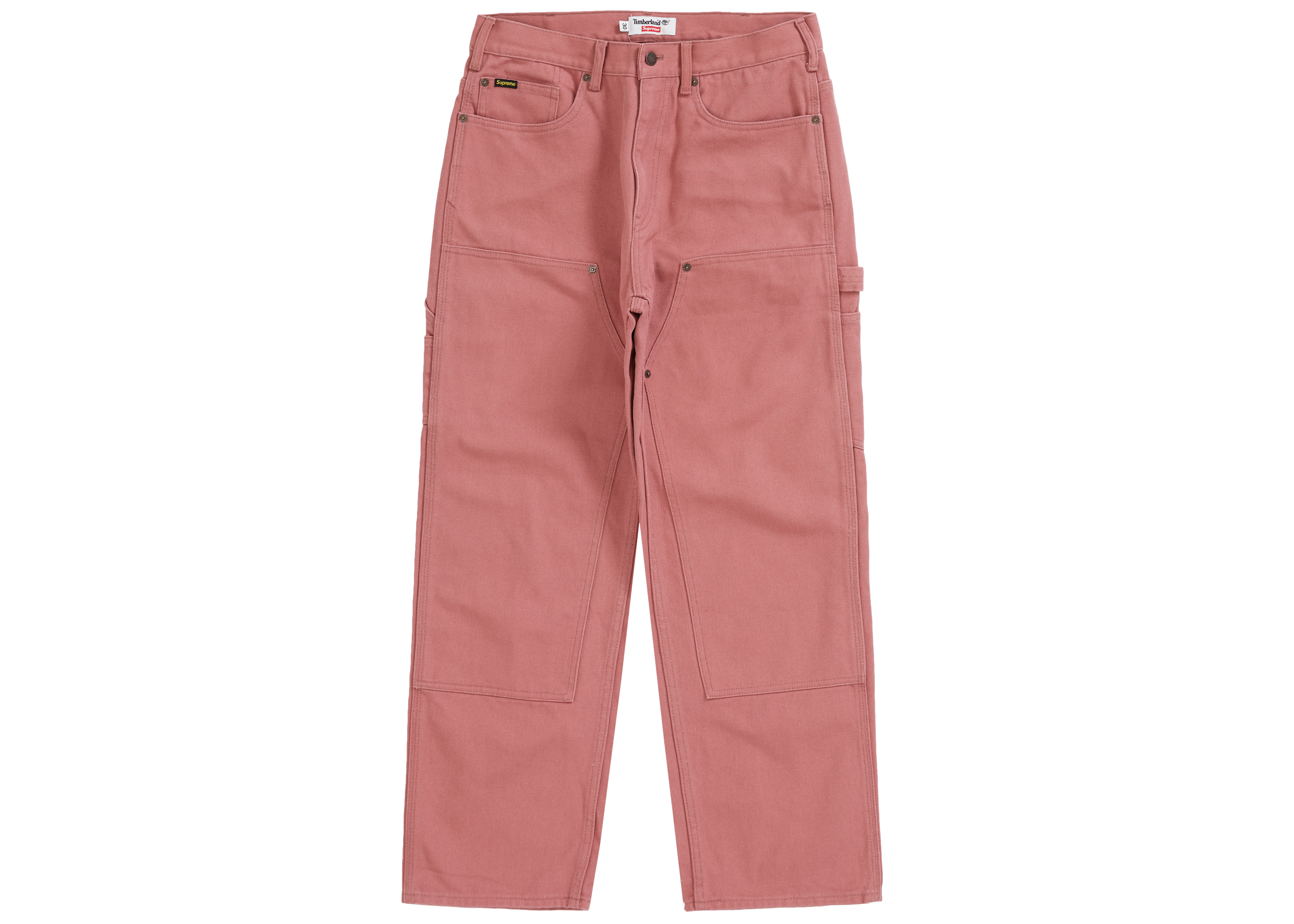 Supreme Timberland Double Knee Painter Pant Dusty Red Men's - SS21