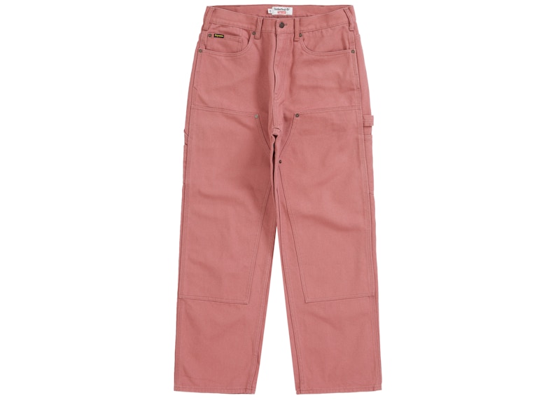 Supreme Timberland Double Knee Painter Pant Dusty Red Men's - SS21 