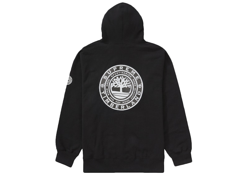 Supreme Timberland Hooded Sweatshirt Black Men s FW21 US