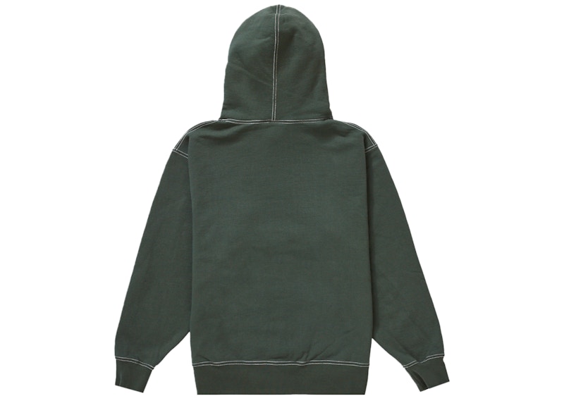 Supreme Timberland Hooded Sweatshirt (SS23) Dark Green Men's 