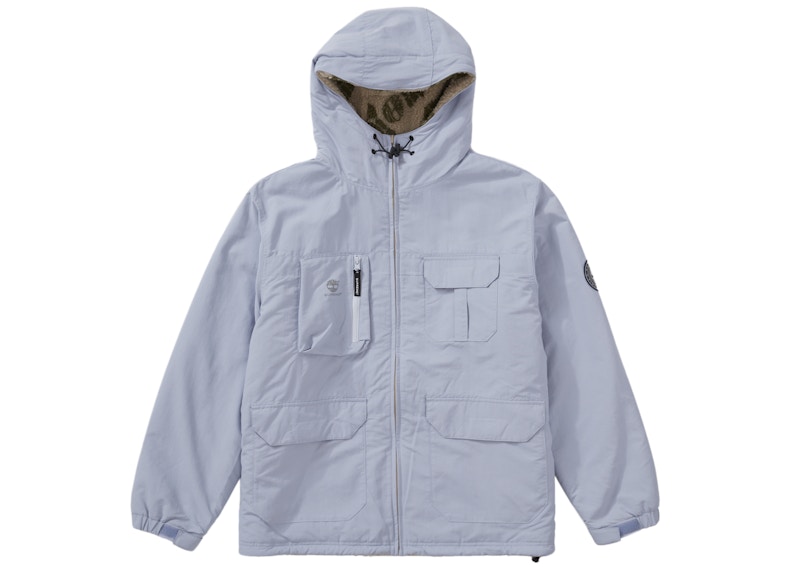 Supreme Timberland Reversible Ripstop Jacket Dusty Blue Men's