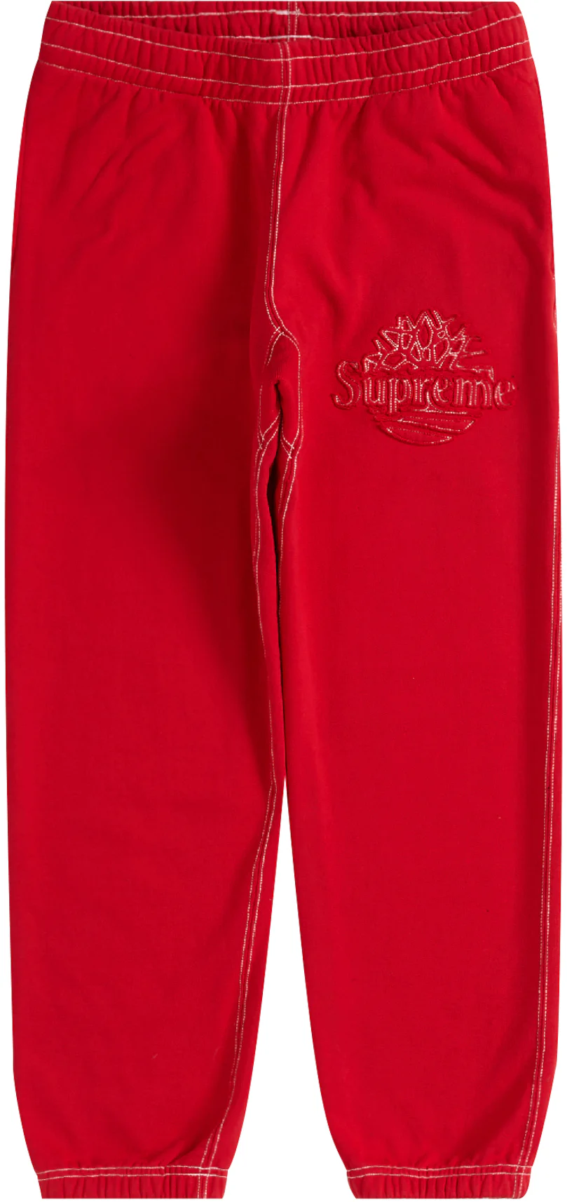 Men's Supreme Satin Appliqué Sweatpant in Red  Supreme clothing, Sweatpants,  Swag outfits men