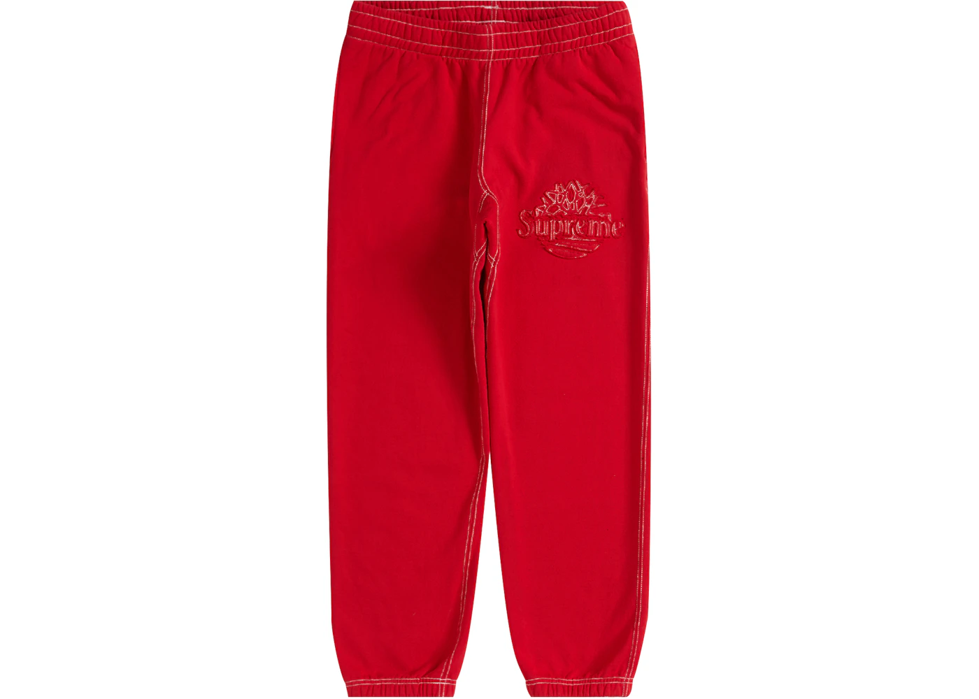 Supreme Timberland Pantalón de chándal Rojo Hombre SS23 MX