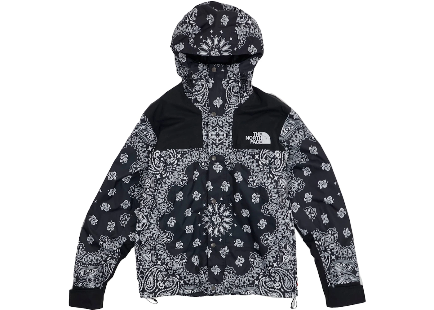 Supreme The North Face Bandana Mountain Jacket Black Fw14 Supreme The North Face Bandana Mountain Jacket Black Fw14