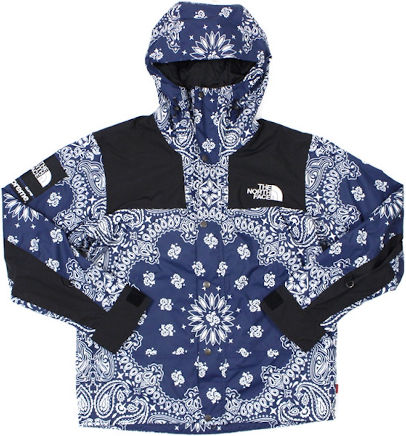 supreme x north face bandana jacket