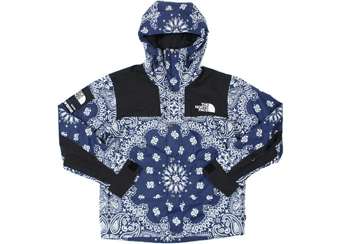 Supreme The North Face Bandana Mountain Jacket Navy Fw14 Supreme The North Face Bandana Mountain Jacket Navy Fw14