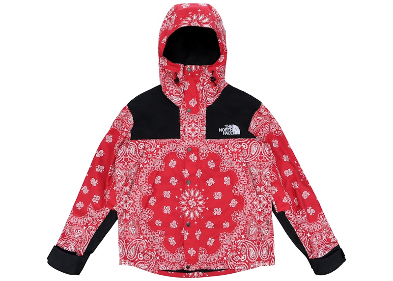 Supreme The North Face Bandana Mountain Jacket Red Supreme The North Face Bandana Mountain Jacket Red