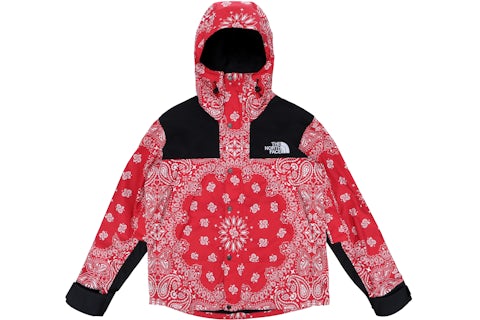 Supreme The North Face Bandana Mountain Jacket Red Men's FW14 US
